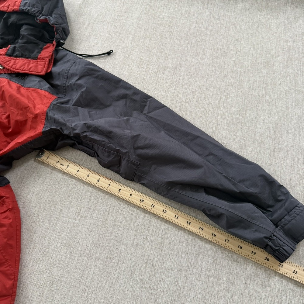 Vintage REI GTX Gtex Rain Jacket Mens Small Gorpcore Utility Technical Pit Zips - Picture 4 of 11
